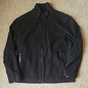 Icebreaker Marino Wool Black Zip-Up Jacket